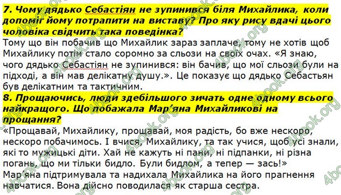 ГДЗ Українська література 7 клас Авраменко