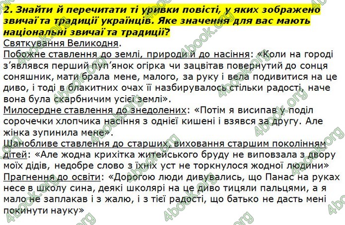 ГДЗ Українська література 7 клас Авраменко