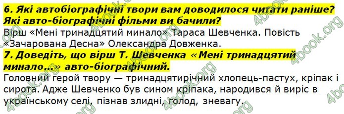 ГДЗ Українська література 7 клас Авраменко