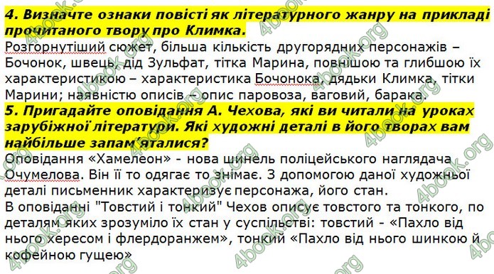 ГДЗ Українська література 7 клас Авраменко