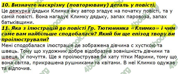 ГДЗ Українська література 7 клас Авраменко