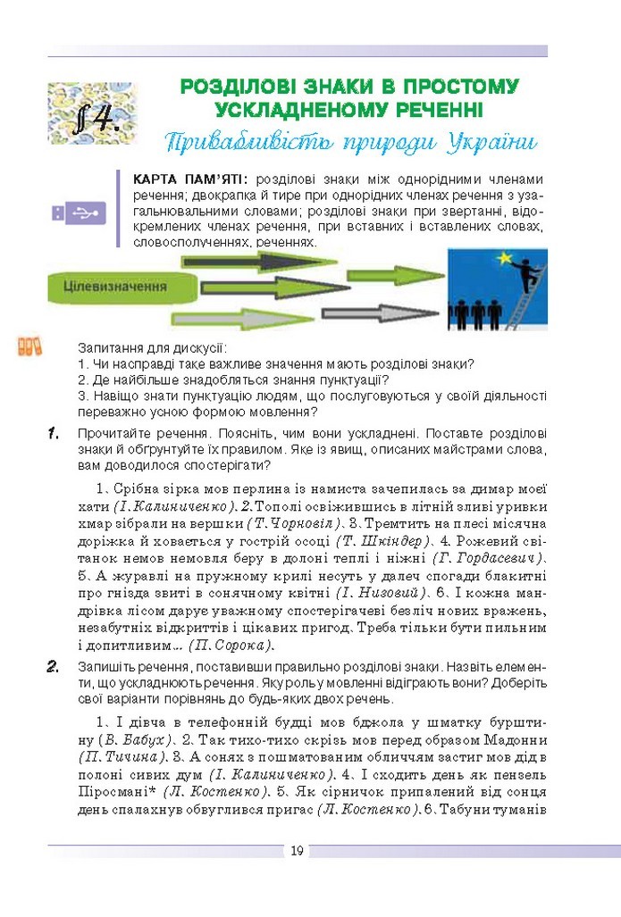 Українська мова 9 клас Голуб