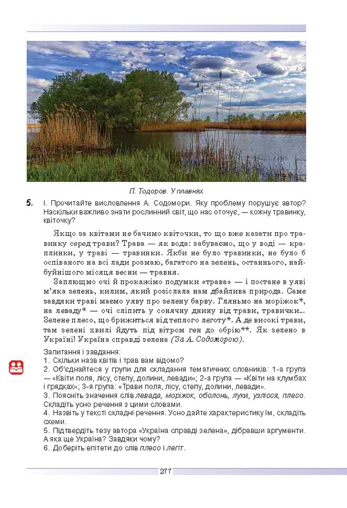 Українська мова 9 клас Голуб