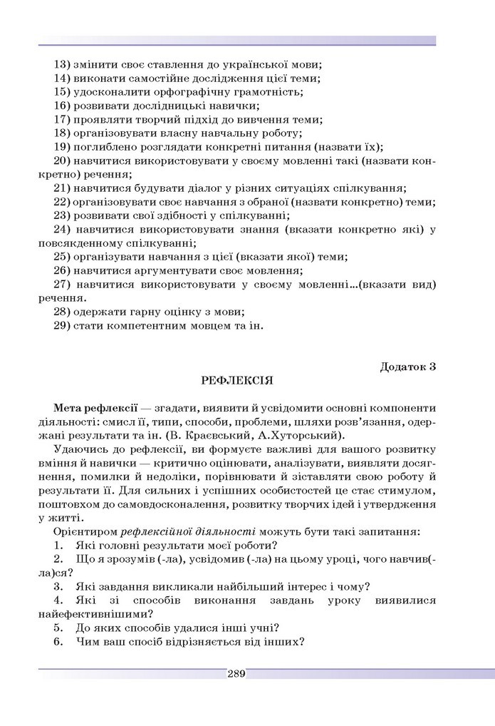 Українська мова 9 клас Голуб