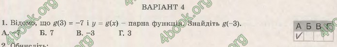 Зошит Математика (алгебра) 10 клас Істер. ГДЗ