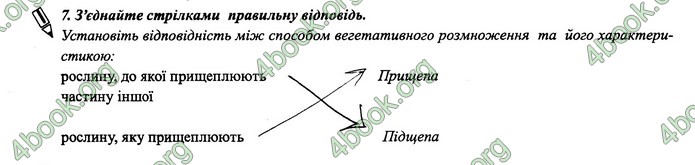 Зошит Біологія 6 клас Поліщук