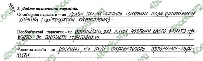Зошит Біологія 6 клас Поліщук