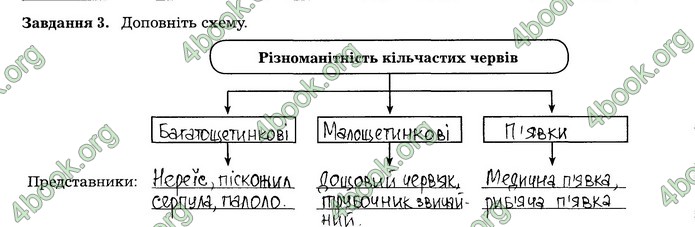 Робочий зошит Біологія 7 клас Мирна. ГДЗ