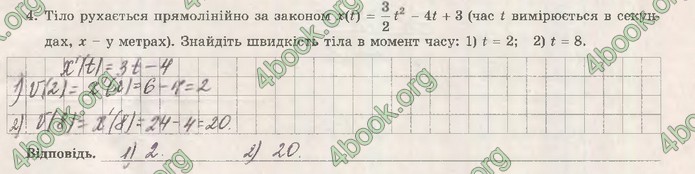 Зошит Математика (алгебра) 10 клас Істер. ГДЗ