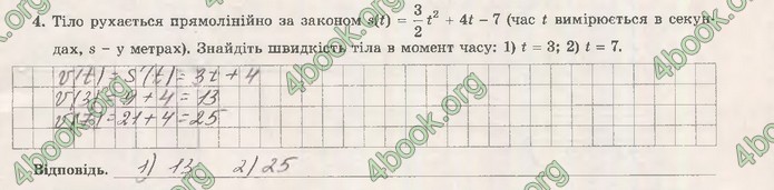 Зошит Математика (алгебра) 10 клас Істер. ГДЗ