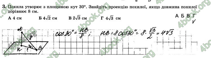 Зошит геометрія 10 клас Істер. ГДЗ