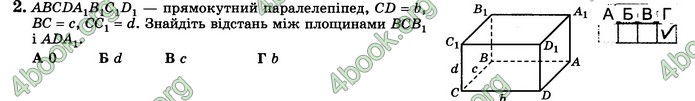 Зошит геометрія 10 клас Істер. ГДЗ