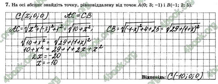 Зошит геометрія 10 клас Істер. ГДЗ