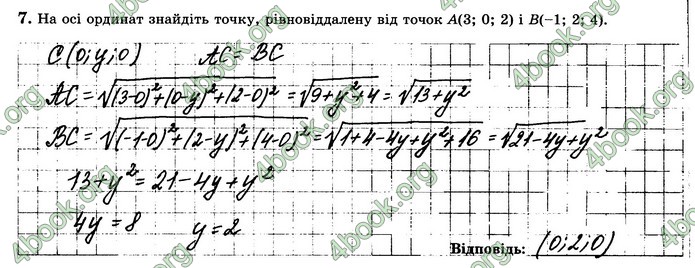 Зошит геометрія 10 клас Істер. ГДЗ