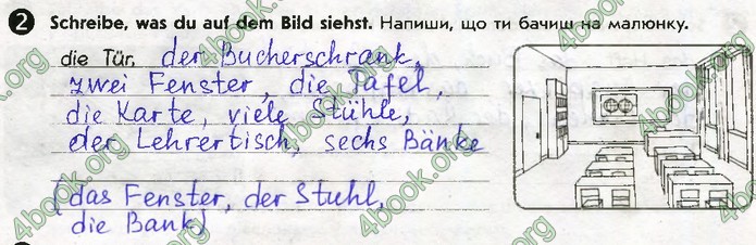 Тестовий зошит Німецька мова 5 клас Сотникова. ГДЗ