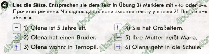 Тестовий зошит Німецька мова 5 клас Сотникова. ГДЗ