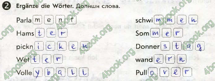 Тестовий зошит Німецька мова 5 клас Сотникова. ГДЗ