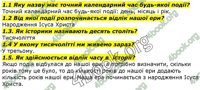 Вступ до історії 5 клас Гісем. ГДЗ