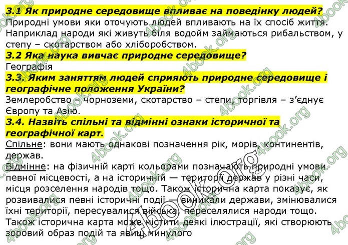 Вступ до історії 5 клас Гісем. ГДЗ