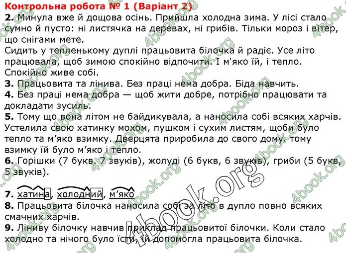 Українська мова 4 клас ДПА 2020 Вашуленко. ГДЗ