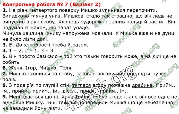 Українська мова 4 клас ДПА 2020 Вашуленко. ГДЗ