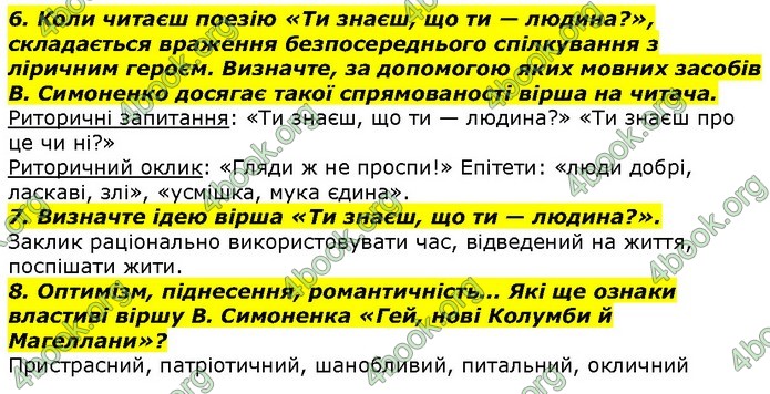 ГДЗ Українська література 7 клас Авраменко