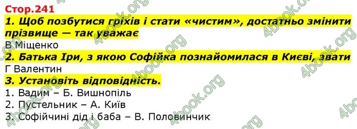 ГДЗ Українська література 7 клас Авраменко