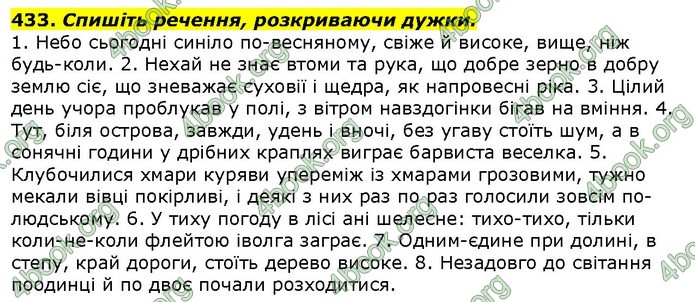 ГДЗ Українська мова 10 клас Ворон 2018