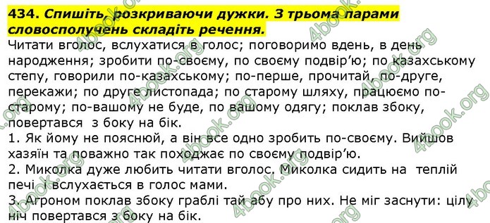 ГДЗ Українська мова 10 клас Ворон 2018