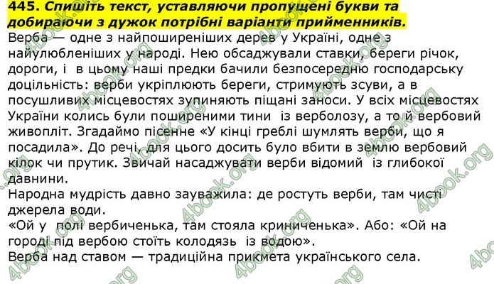 ГДЗ Українська мова 10 клас Ворон 2018