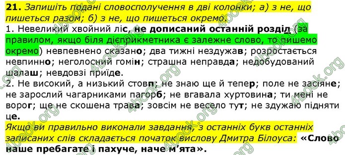 ГДЗ Українська мова 10 клас Ворон 2018