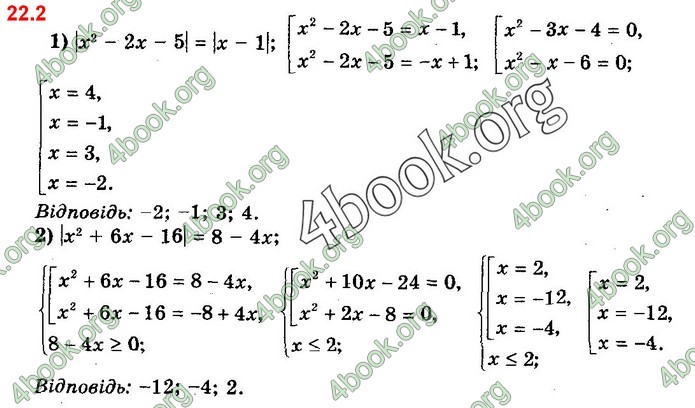 ГДЗ Алгебра 11 клас Мерзляк 2019