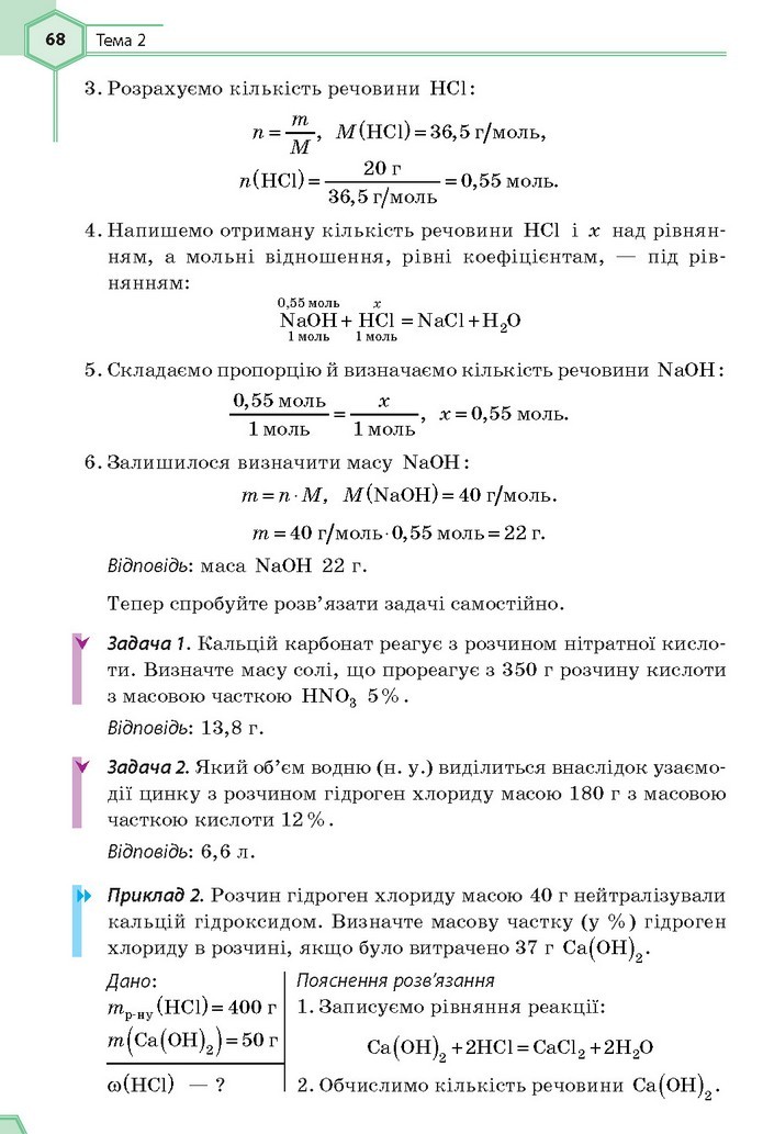 Хімія 9 клас Гранкіна 2017