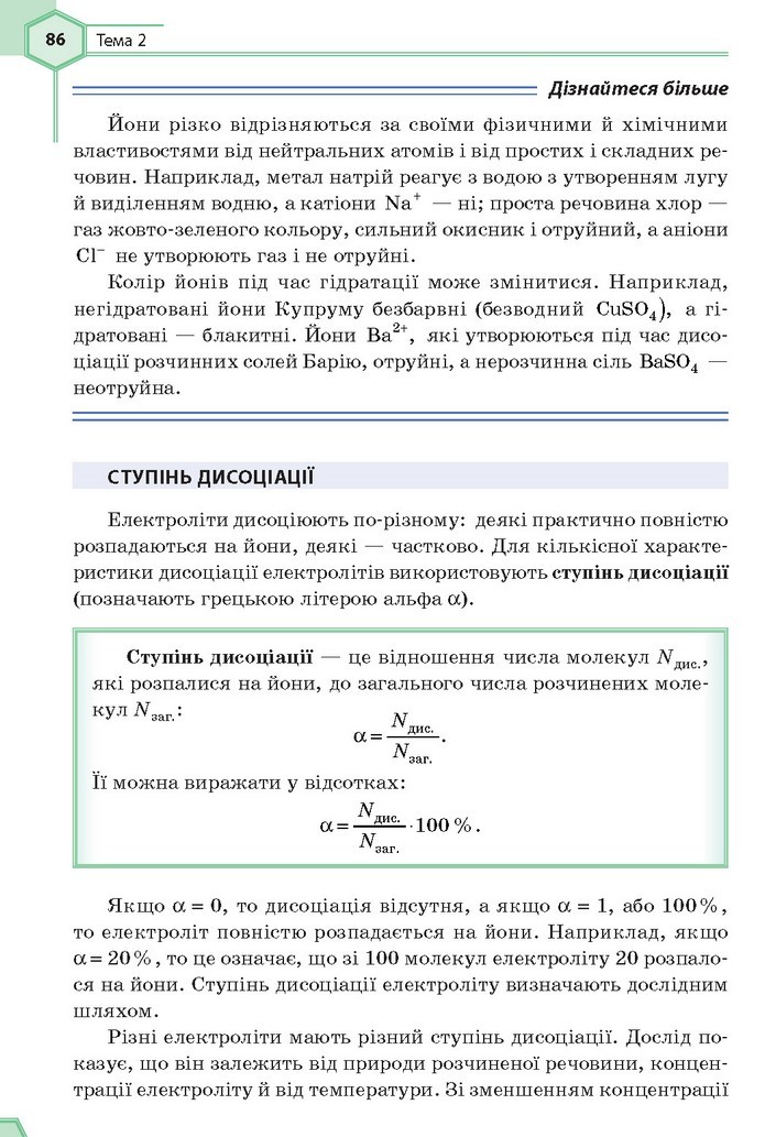 Хімія 9 клас Гранкіна 2017