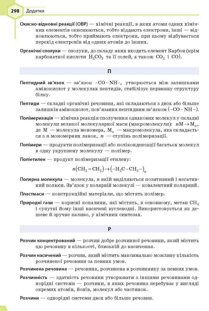 Хімія 9 клас Гранкіна 2017