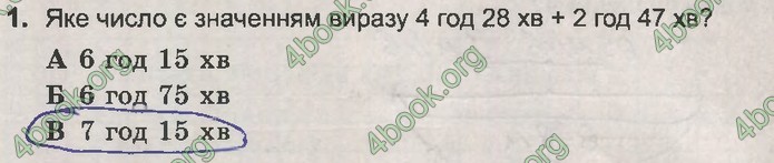 ДПА Математика 4 клас Пархоменко 2020 