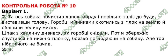 Українська мова 4 клас Шевченко ДПА 2020 (Укр.) Відповіді 