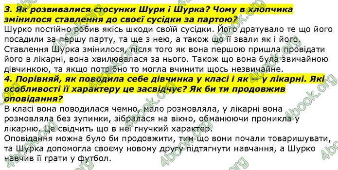 Літературне читання 4 клас Савченко. ГДЗ