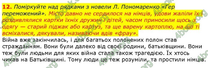 ГДЗ Українська література 7 клас Авраменко