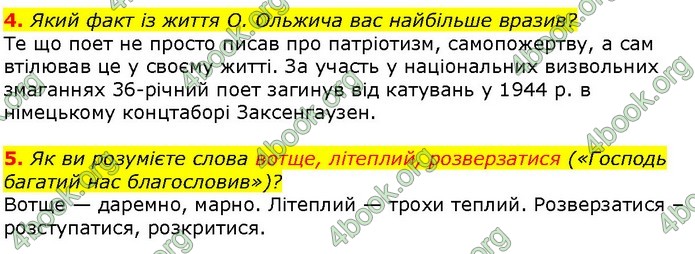 ГДЗ Українська література 7 клас Авраменко