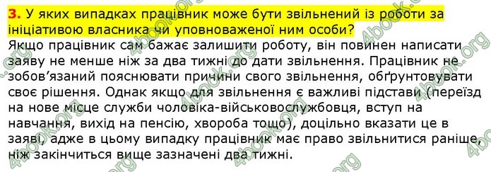 ГДЗ Правознавства 9 клас Наровлянський