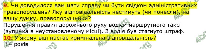 ГДЗ Правознавства 9 клас Наровлянський