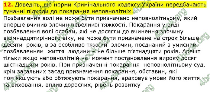 ГДЗ Правознавства 9 клас Наровлянський