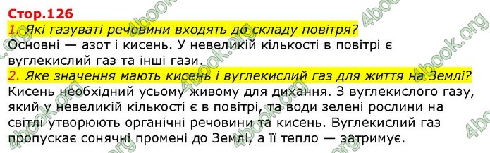 ГДЗ Природознавство 5 клас Ярошенко 2018