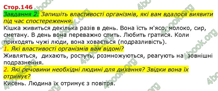 ГДЗ Природознавство 5 клас Ярошенко 2018