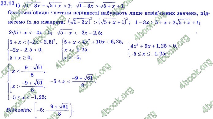 ГДЗ Алгебра 11 клас Мерзляк 2019