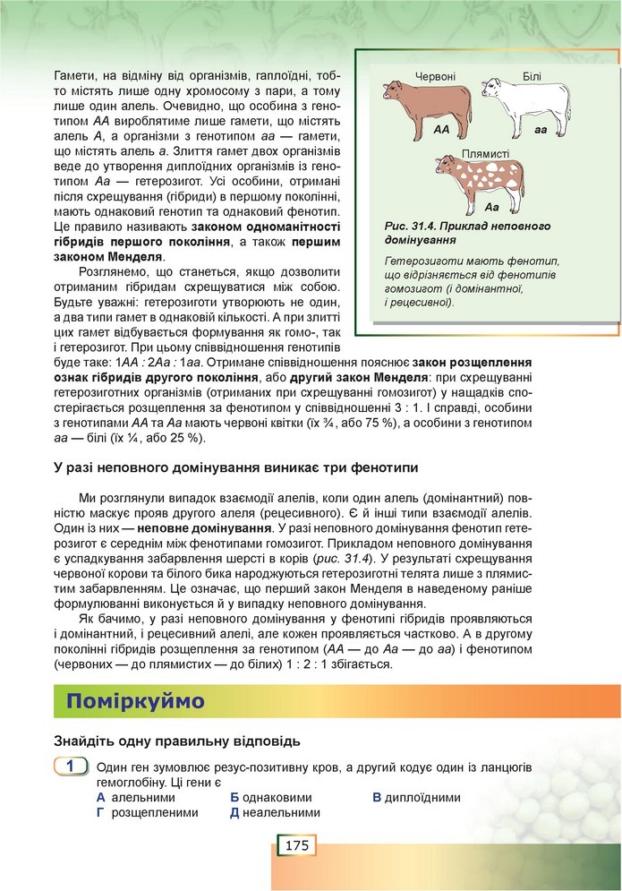 Біологія 9 клас Шаламов