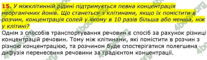 Біологія 9 клас Шаламов. ГДЗ