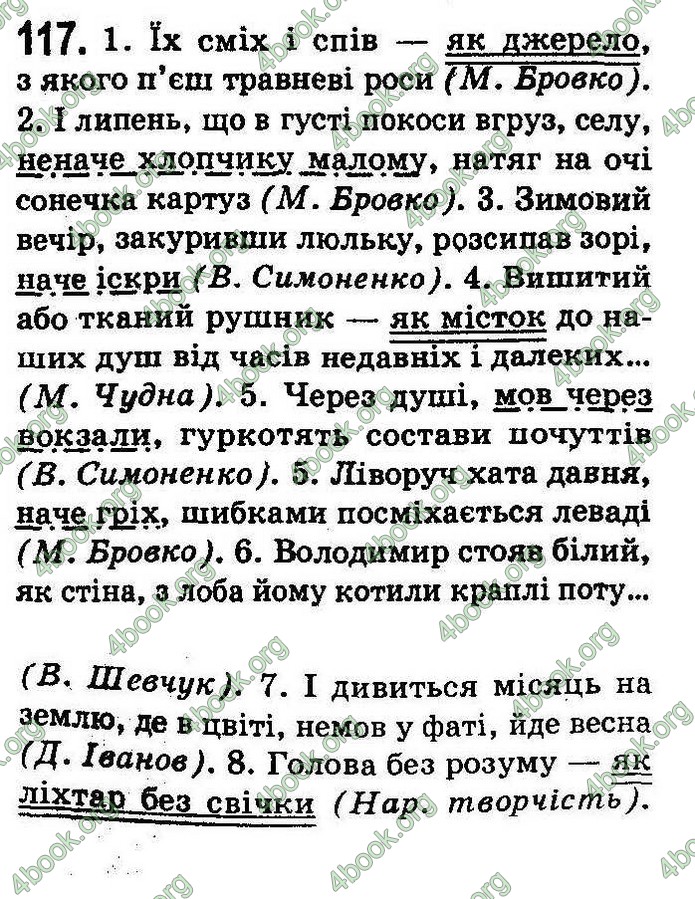 Українська мова 8 класс Заболотний (Рус.) 2008. ГДЗ