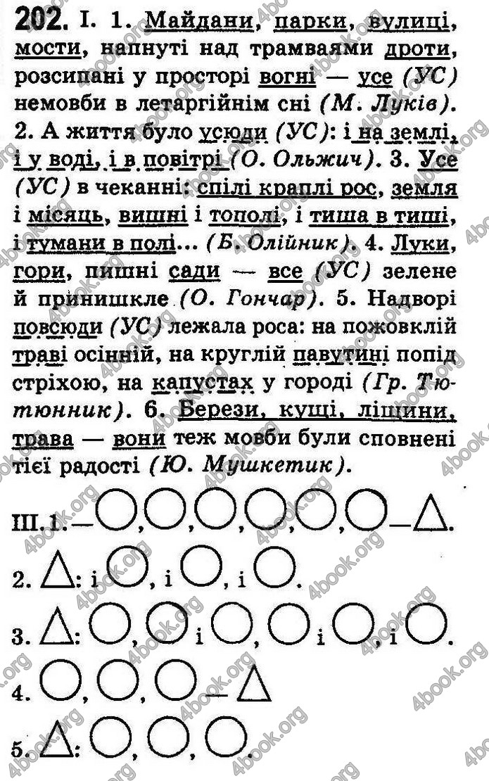 Українська мова 8 класс Заболотний (Рус.) 2008. ГДЗ